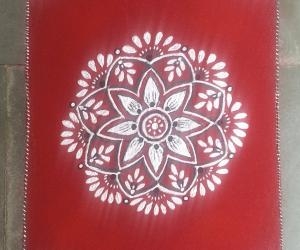 Rangoli: Navarathri day 6