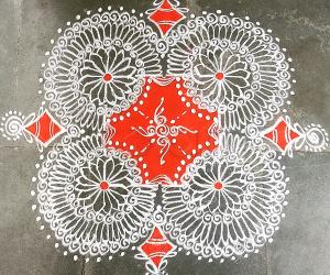 Rangoli: Navarathri Day 4