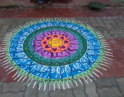 Rangoli: For competition