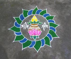 Rangoli: kolam