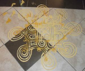 Rangoli: Krishna Jayanthi 2012