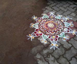 Rangoli: Friday kolam
