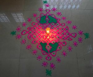 Rangoli: Friday kolam
