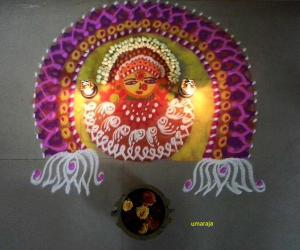 Rangoli: amman kolam2
