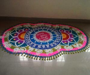 Rangoli: Happy bday laksh