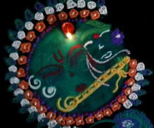 Rangoli: Happy janmashtami