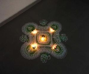 Rangoli: Dazzling green