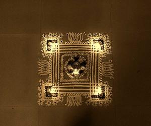 Rangoli: friday pujakolam