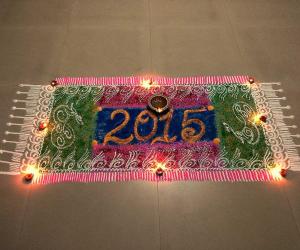 Rangoli: Happy new yr