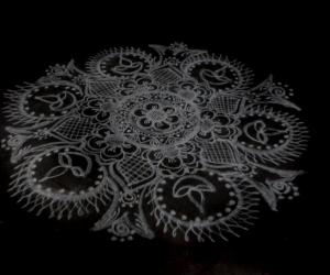 evening kolam