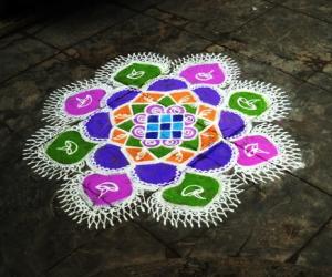 Rangoli: gud eve