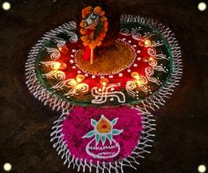 Rangoli: gudi padwa