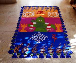 sivanratri kolam
