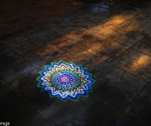 Rangoli: happy weekend