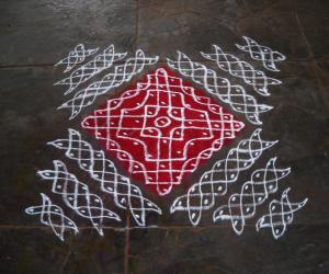 Rangoli: sikku kolam 3