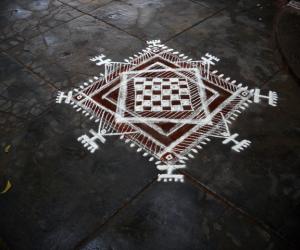 Rangoli: mandana rangoli 2