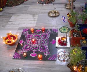 Rangoli: maakolam