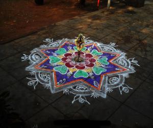 Rangoli: puthaandu vaalthukkal