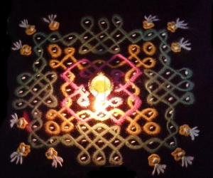 Rangoli: sikku kolam