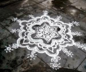 Rangoli: cool eve