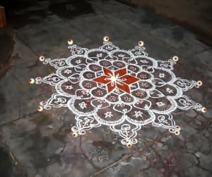 Rangoli: marghali 20