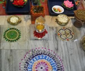 Rangoli: navaratri day 2