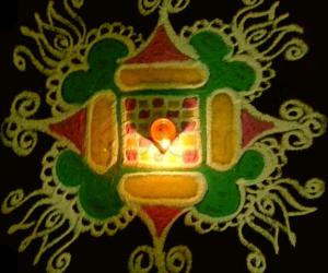 diya kolam