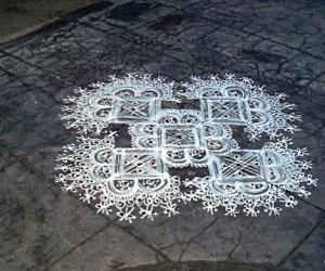 Rangoli: marghali 10