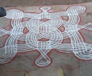 Friday kolam