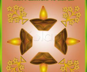 Rangoli: Birthday kolam