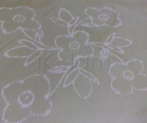 Rangoli: poo kolam