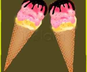 Rangoli: cone ice cream