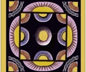 Rangoli: free hand design