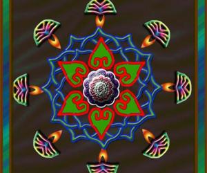 Navrathri special kolam