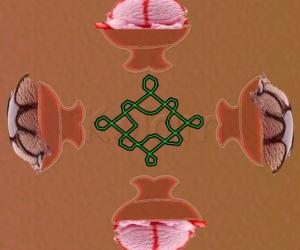 Rangoli: cup icecream 