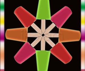 Rangoli: for icecream day.