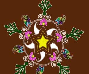 Rangoli: Margazhi kolam