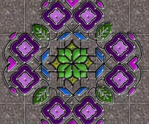 New year kolam