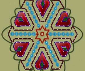 Rangoli: Two in one -2