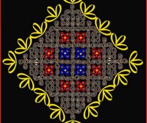 Rangoli: sikku kolam75