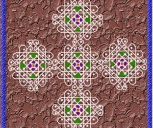 Rangoli: sikku kolam 86