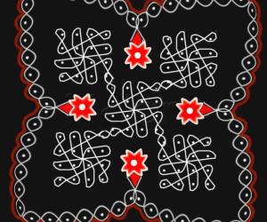 Rangoli: sikku kolam 91