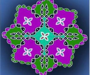 Rangoli: sikku kolam77