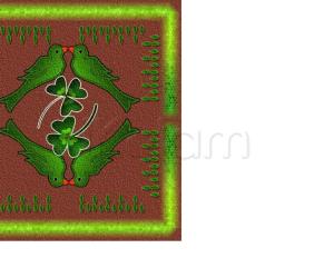 Rangoli: St.patric day rangoli