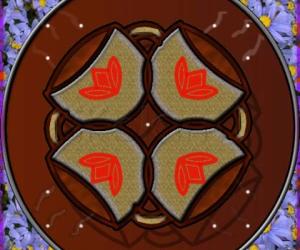 Rangoli: Tea party kolam