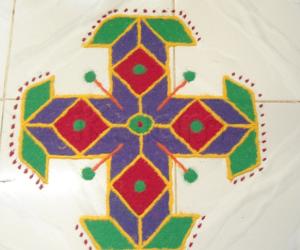 Rangoli: Navaratri rangoli