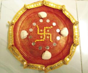  Best Aarthi plate decorating contest for Navarathri