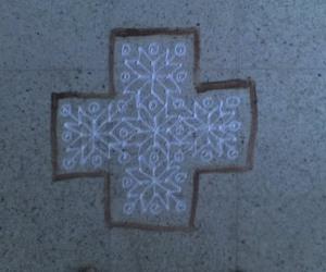 Ashtadala Padmam Kolam
