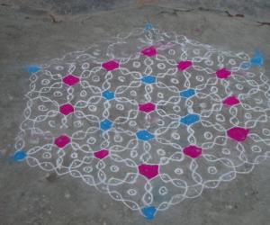 chikku kolam