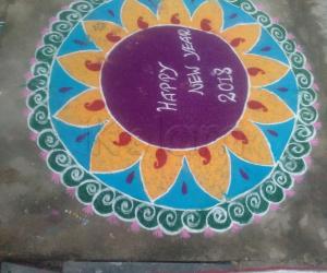New year kolam